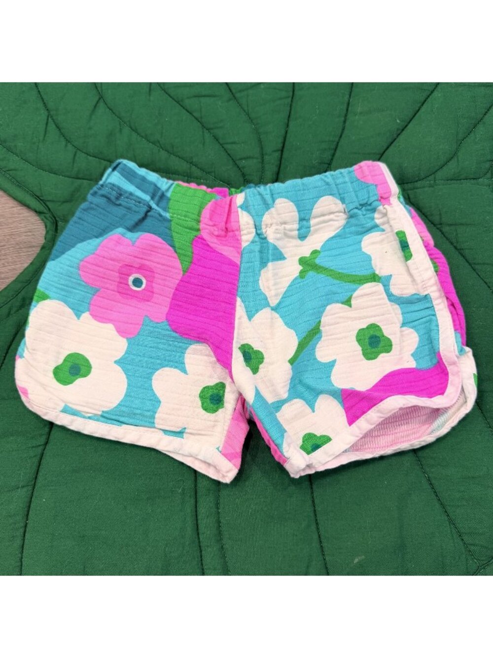 Elli-O Hawaii 4T Vintage Hawaiian Fabric Handmade Retro Shorts